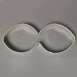 Bikini Top without Straps Cookie Cutter, 3.5"