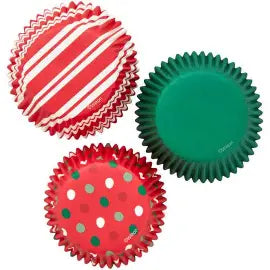 Assorted Christmas Standard Baking Cups, 24 count- WIlton