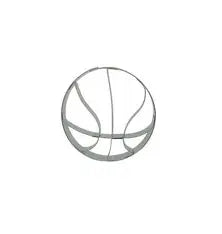 Basketball with Embossed Details Cookie Cutter, 2.5"- Stadter