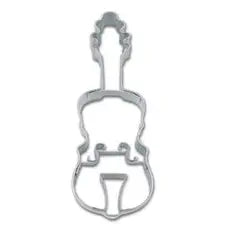 Violin with Embossed Details Cookie Cutter, 3.5"- Stadter