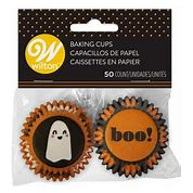 Ghost and Boo! Mini Baking Cups 50 count- WIlton