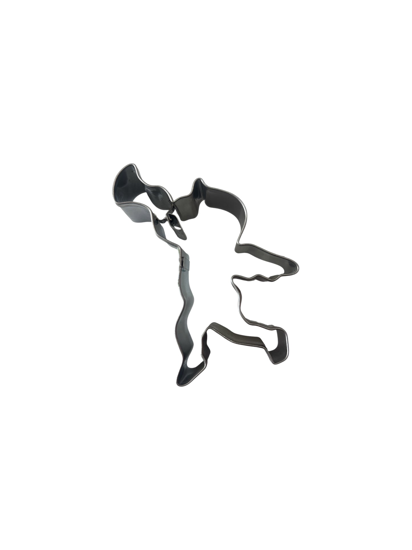 Angel and Horn with Embossed Details Cookie Cutter, 3"- Birkmann