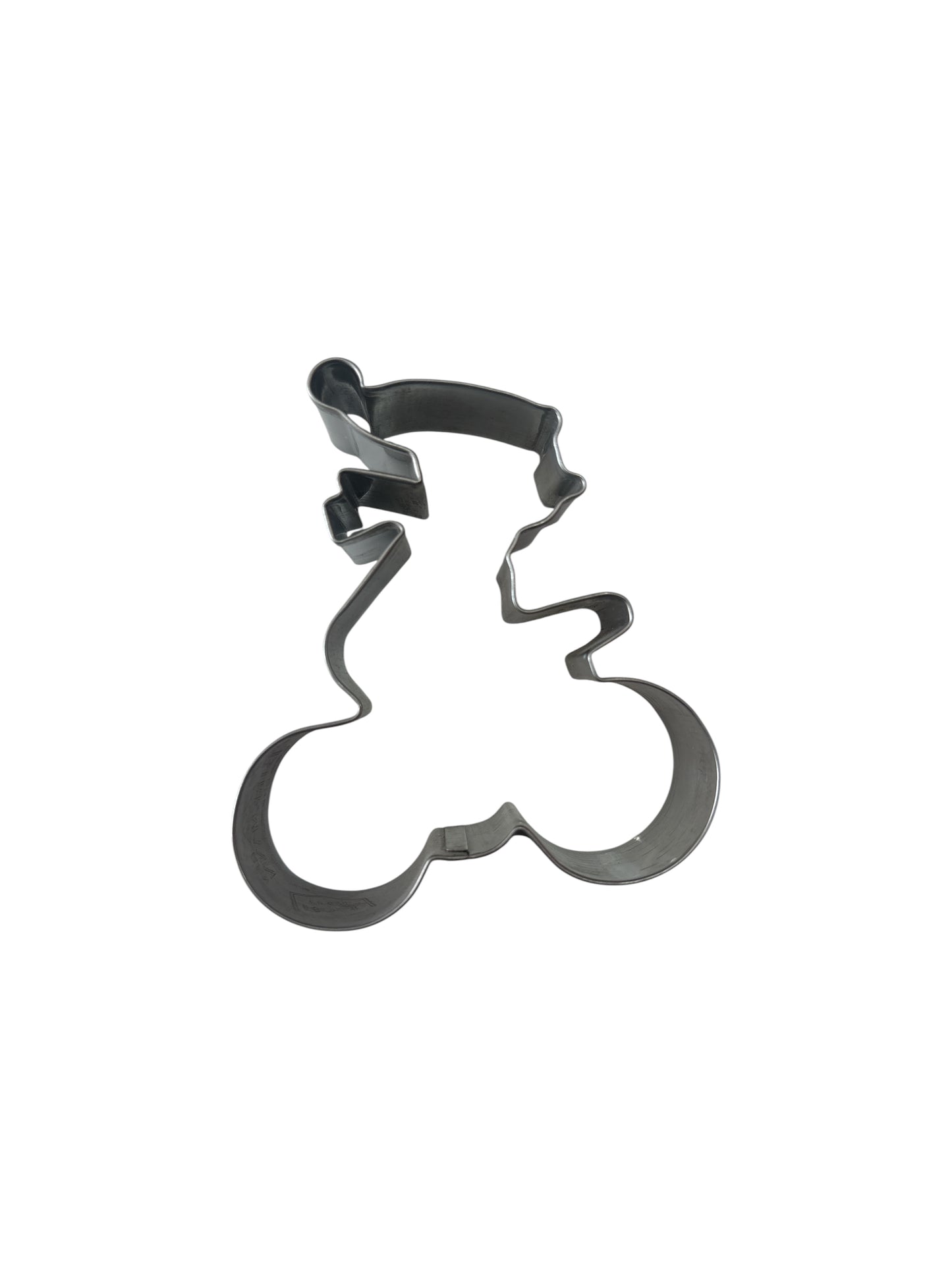 Bike Rider with Stocking Cap Cookie Cutter, 4"- Birkmann