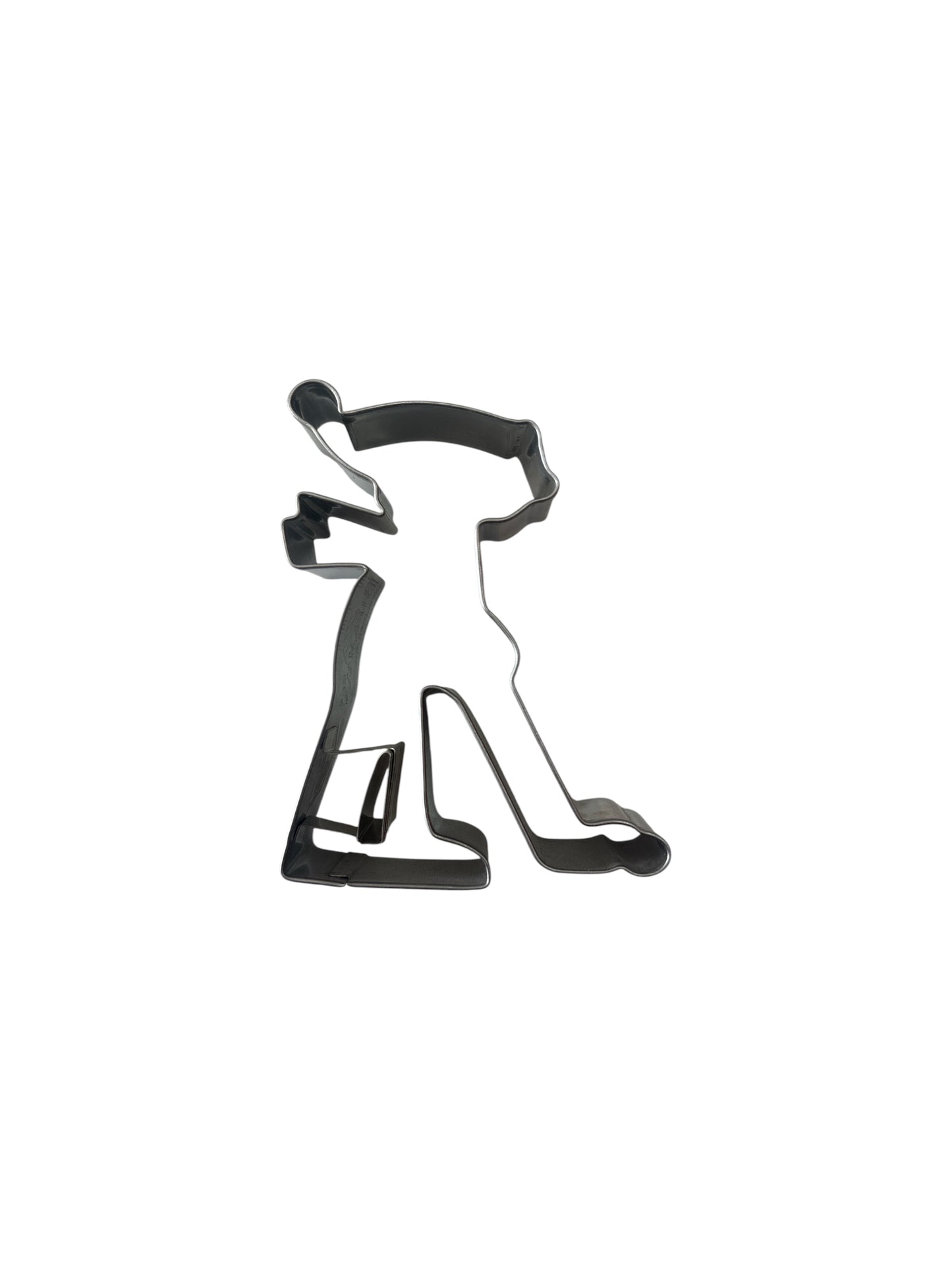 Golfer with Stocking Cap Cookie Cutter, 3.5"- Birkmann