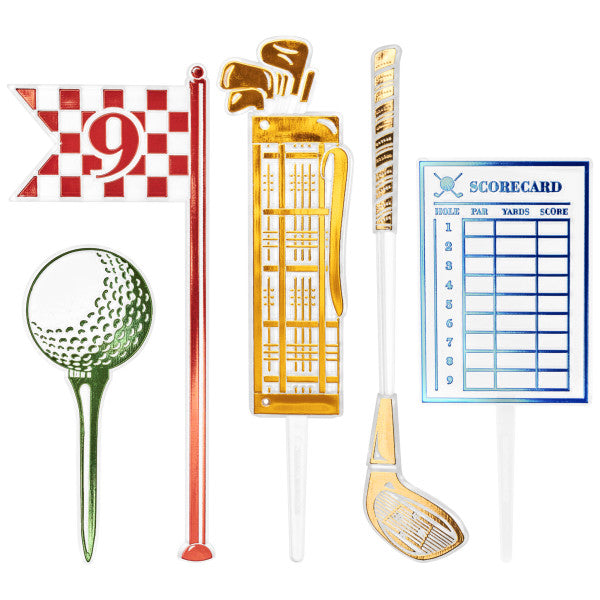 Golf Cake Pic- 5 pieces
