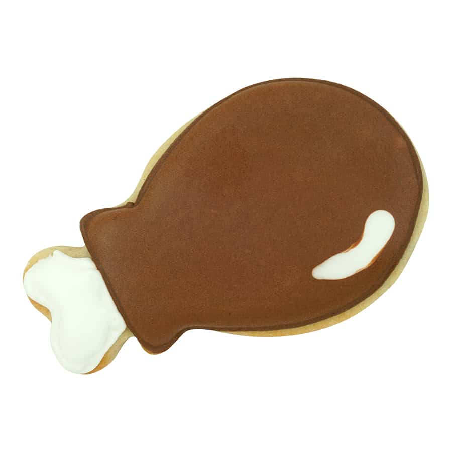 Turkey Leg Cookie Cutter (3.5")