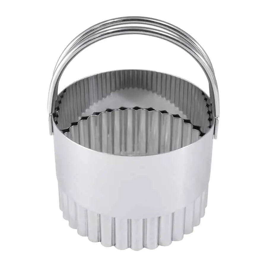 2.5" Fluted Biscuit Cutter, S/S- R&M