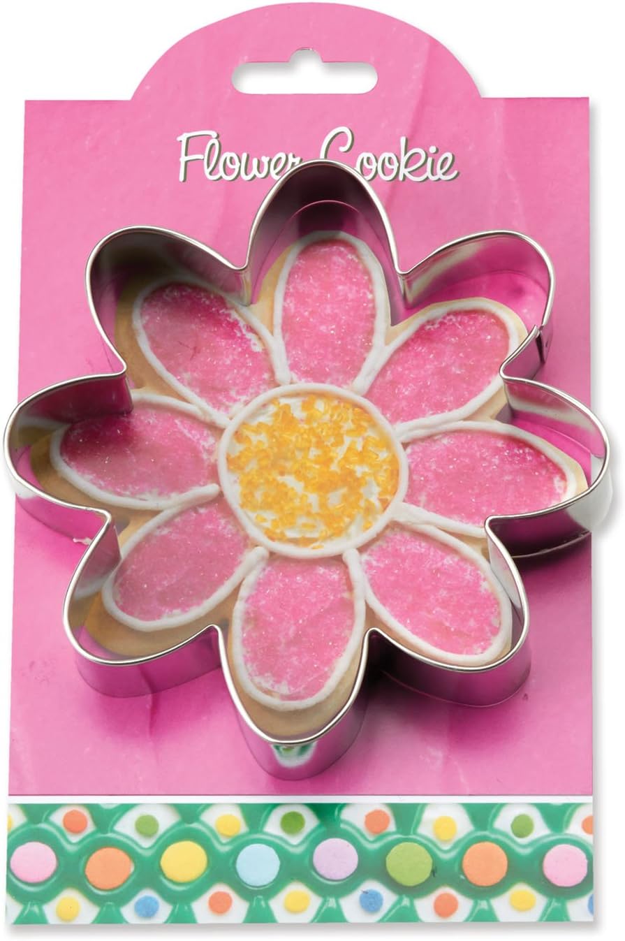 Flower 4.5" Carded Cookie Cutter - Ann Clark