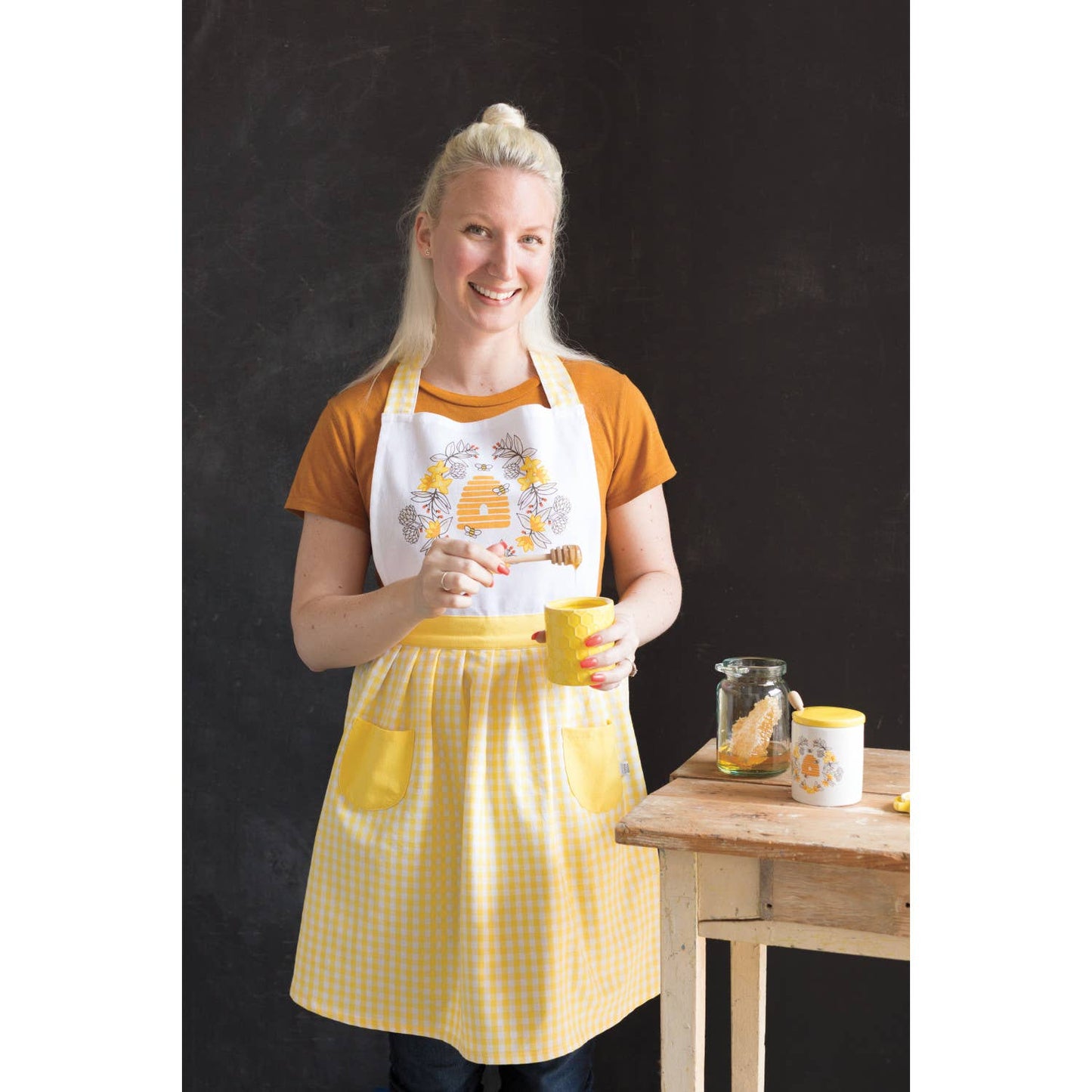Honeycomb Honey Pot - Now Designs by Danica