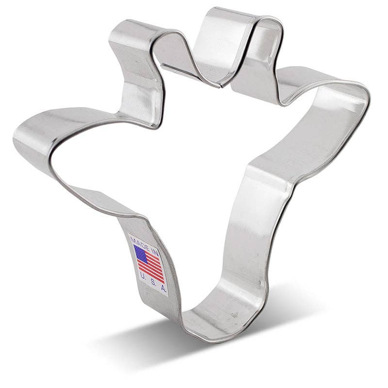 Giraffe Face Cookie Cutter, 3.75"- Ann Clark