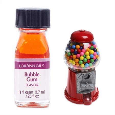 Bubble Gum Flavor- 1 dram, 3.7 ml, .125 fl oz