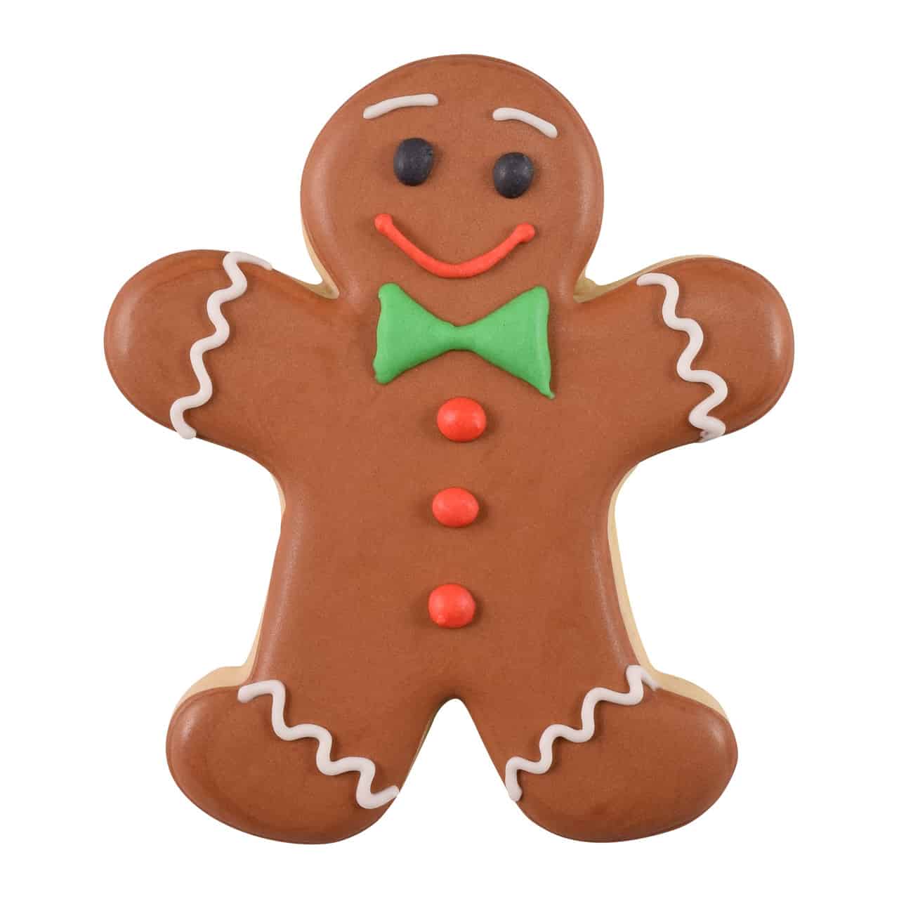 Gingerbread Boy Cookie Cutter, 3.75"- R&M International