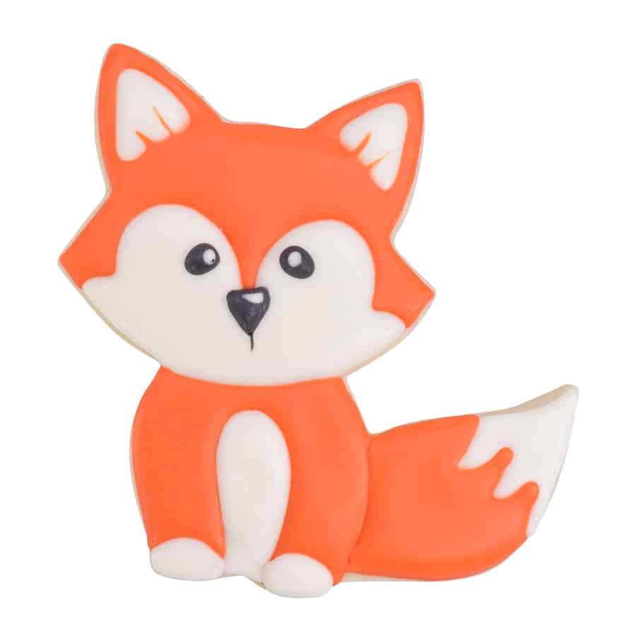 Cute Fox Cookie Cutter, 3.75"- R&M