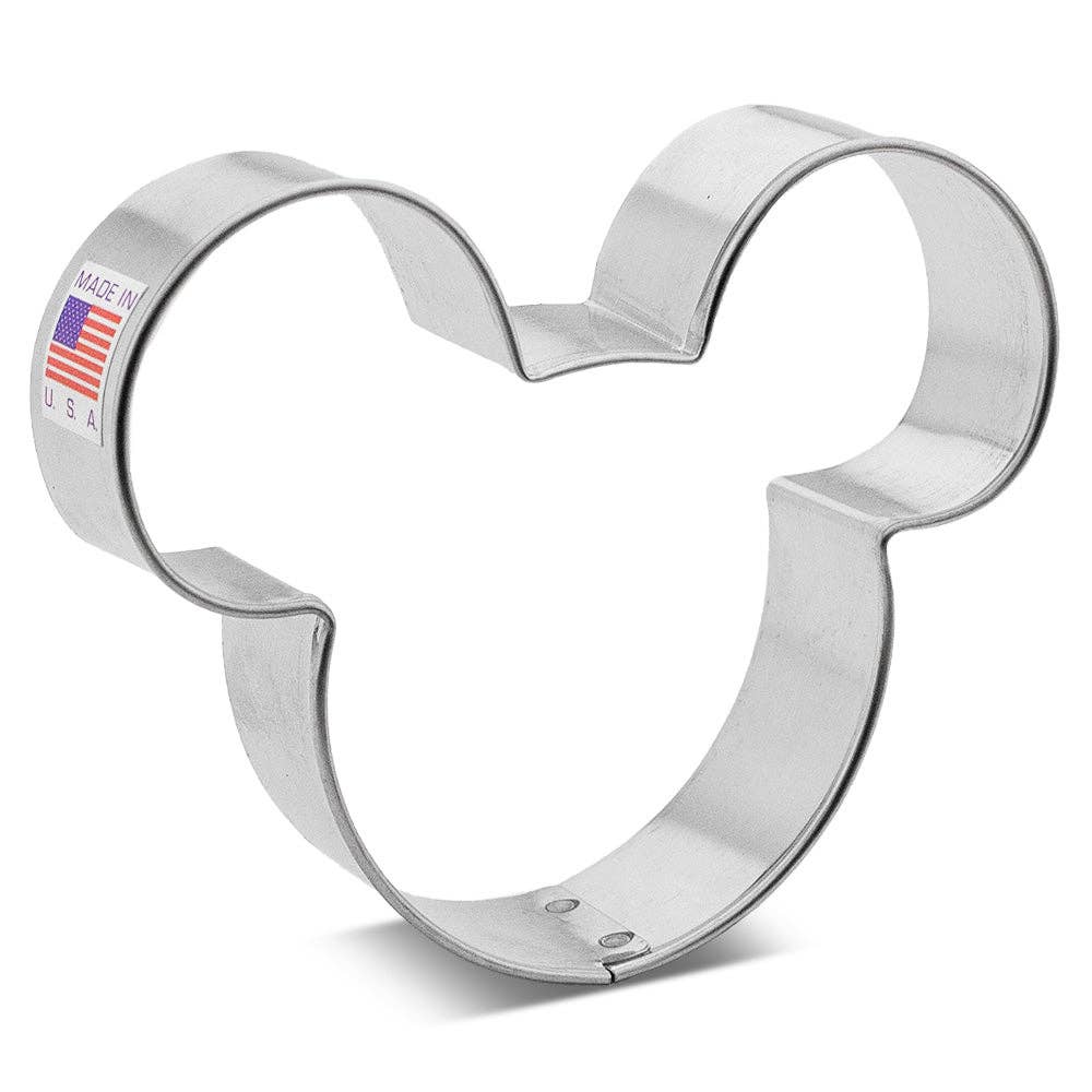 Mouse/ Koala Head Cookie Cutter, 4"- Ann Clark
