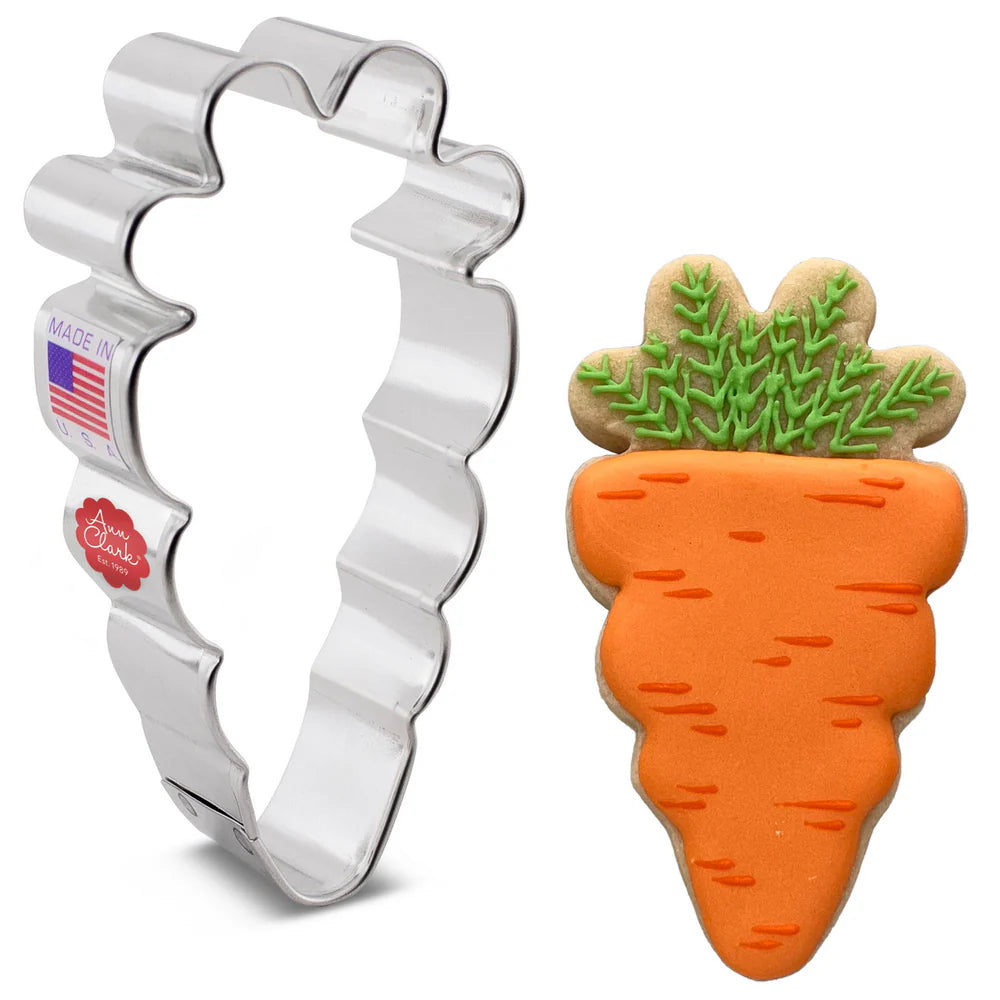 Carrot Cookie Cutter 4" - Ann Clark