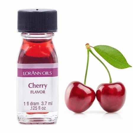 Cherry Flavor- 1 dram, 3.7 ml, .125 fl oz