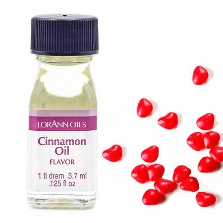 Cinnamon Oil Flavor- 1 dram, 3.7 ml, .125 fl oz