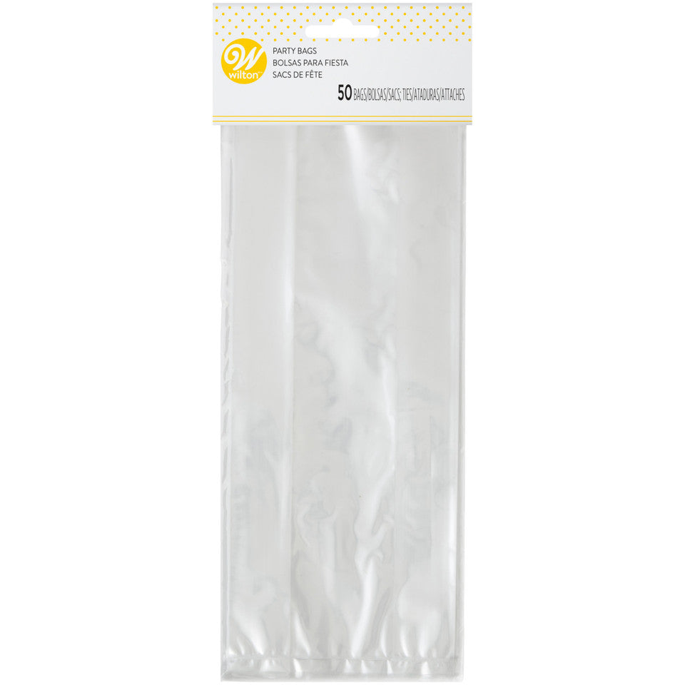 Clear Tall Treat Bags 50 Count