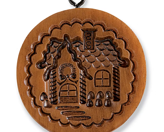 Gingerbread Cottage Cookie Stamp - House on the Hill