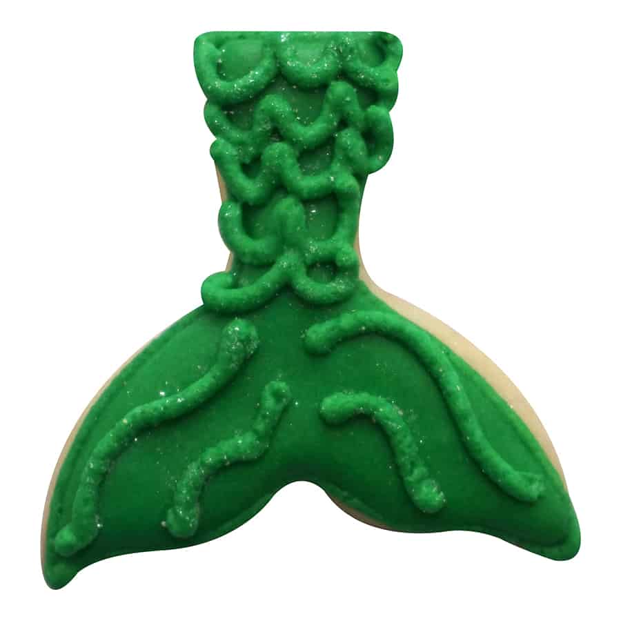 Mini Mermaid Tail Cookie Cutter (2")