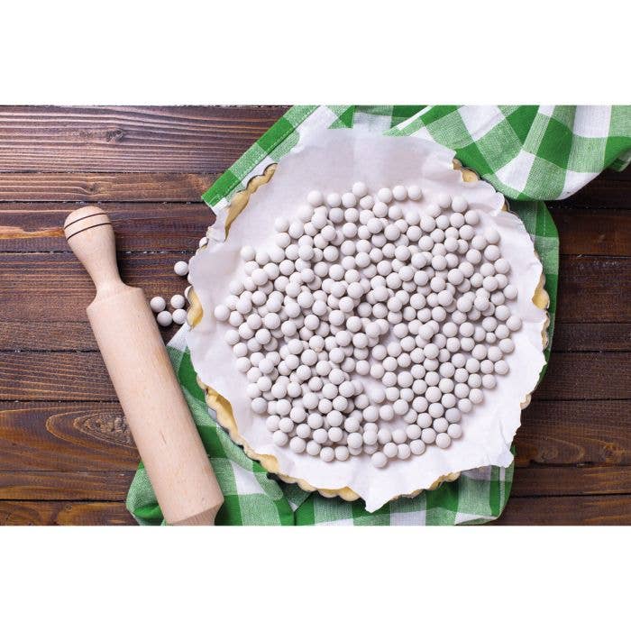 Ceramic Pie Baking Weights - Prevent Shrinking & Bubbling - Harold Import Co.