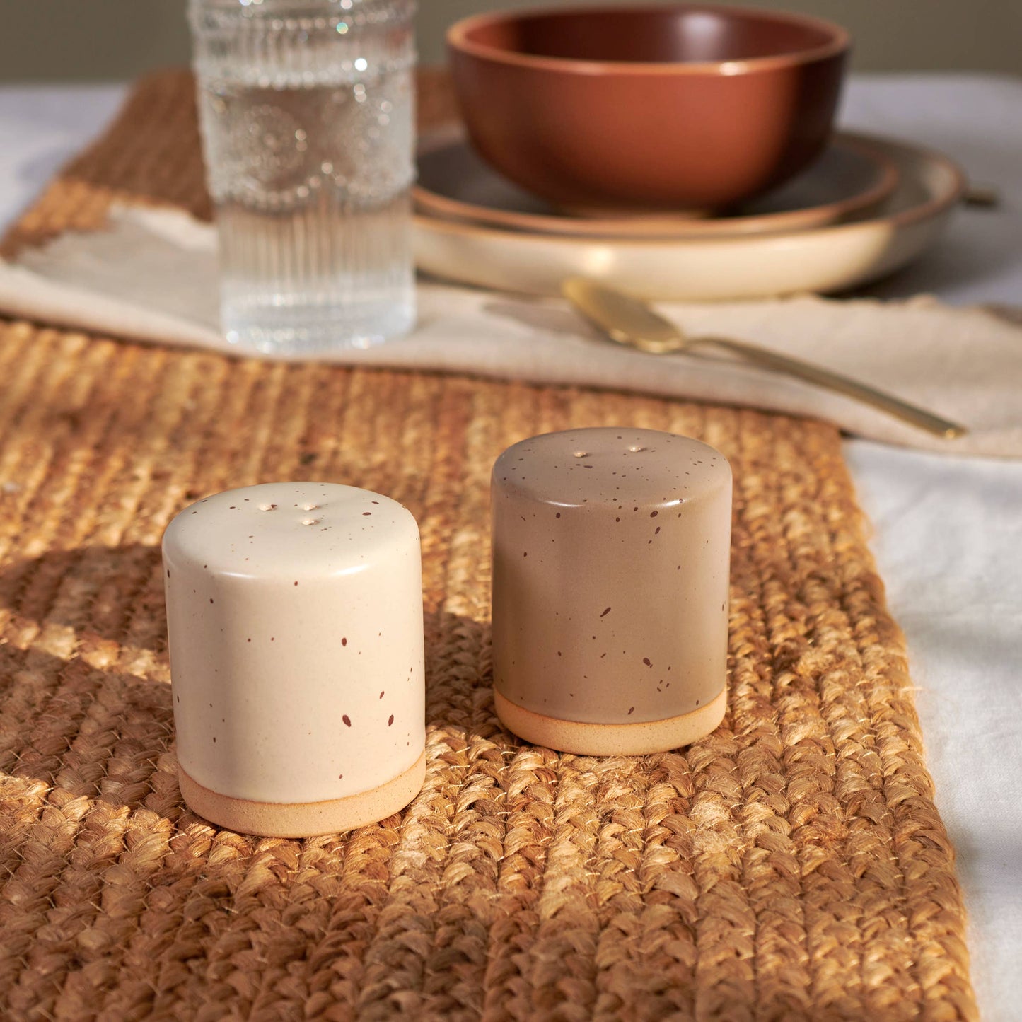Cottage Salt & Pepper Set - Primitives by Kathy
