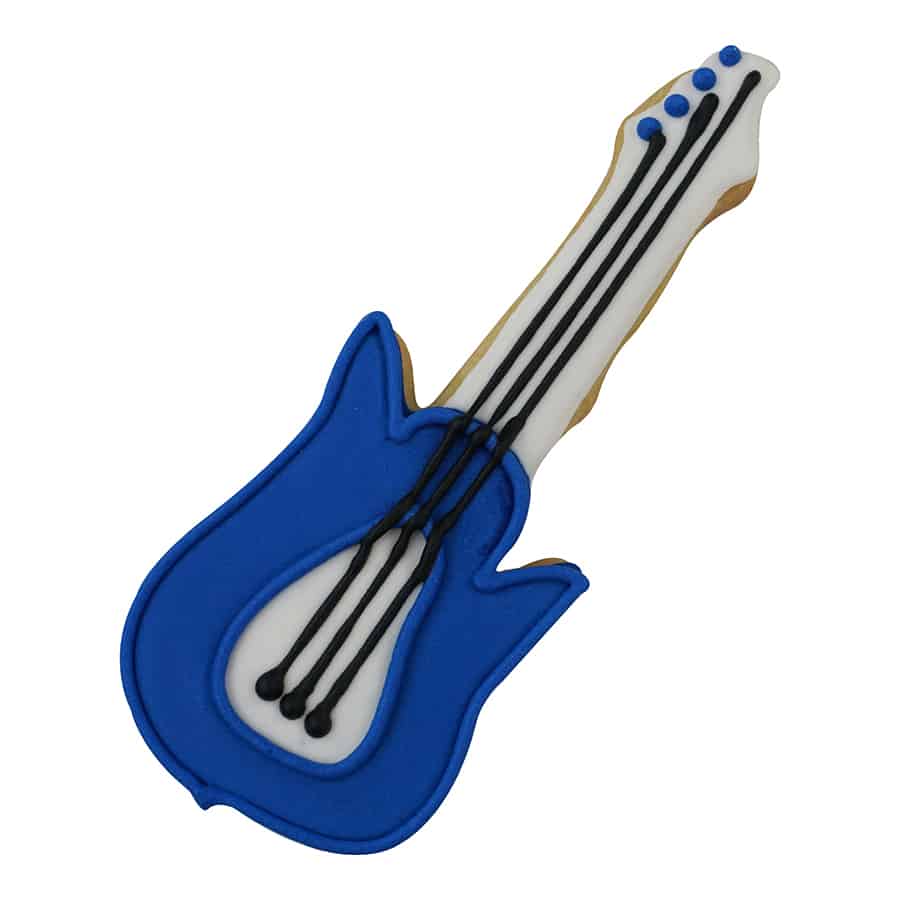 Electric Guitar Cookie Cutter 5"