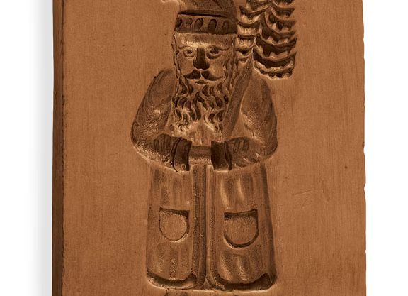 Deep Santa Cookie Mold - House on the Hill