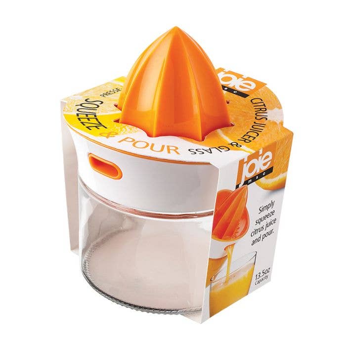 Squeeze and Pour Citrus Juicer and Glass- Joie