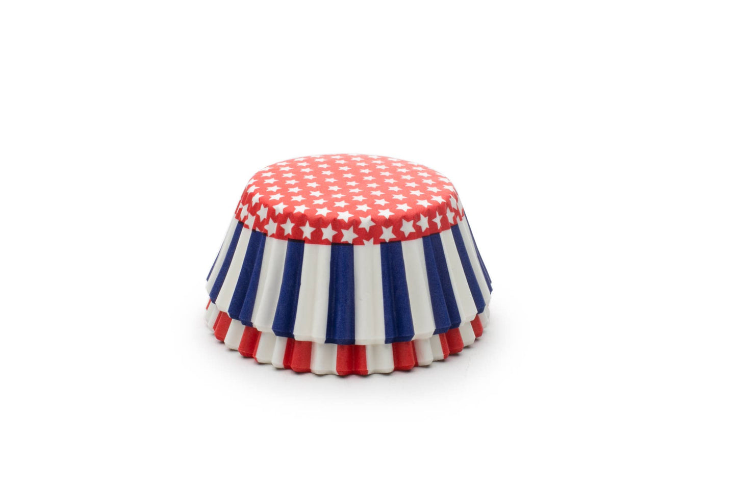 Patriotic Cupcake Liners, 50 Count, 3" x 3" - Fox Run Brands