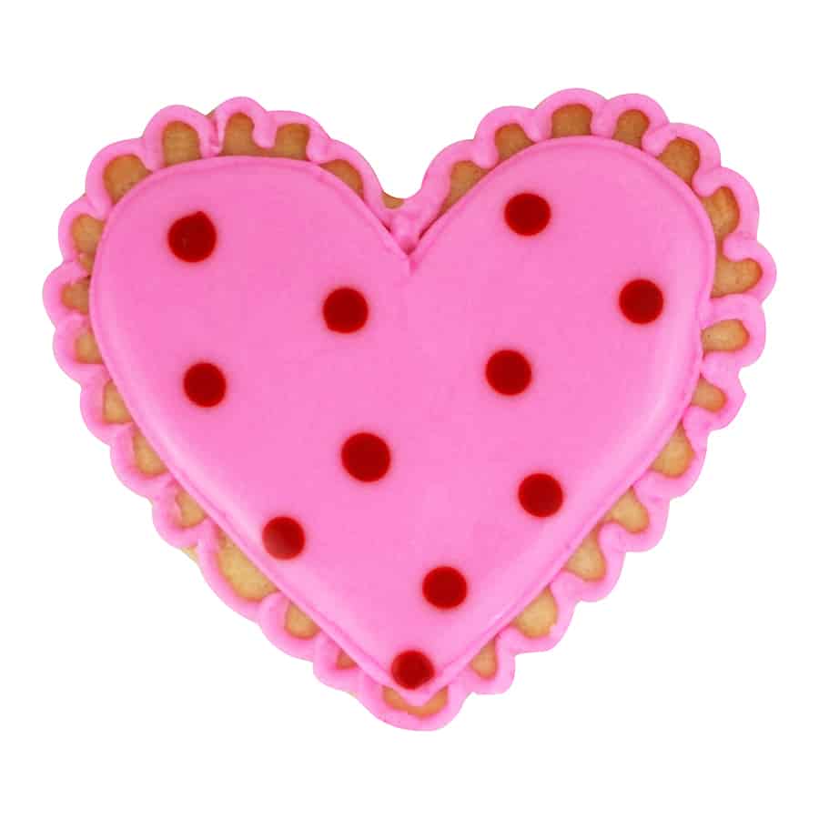Heart Fluted Cookie Cutter 2.5"- R&M