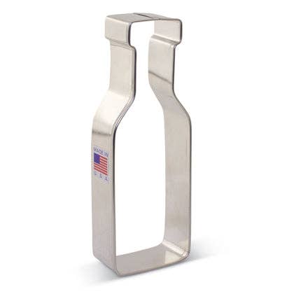 Wine Bottle Cookie Cutter (5")- Ann Clark
