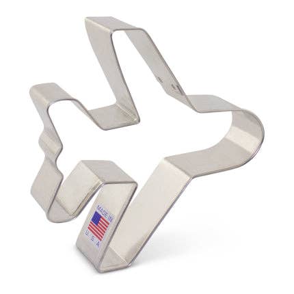 Airplane Cookie Cutter, 4.5"- Ann Clark
