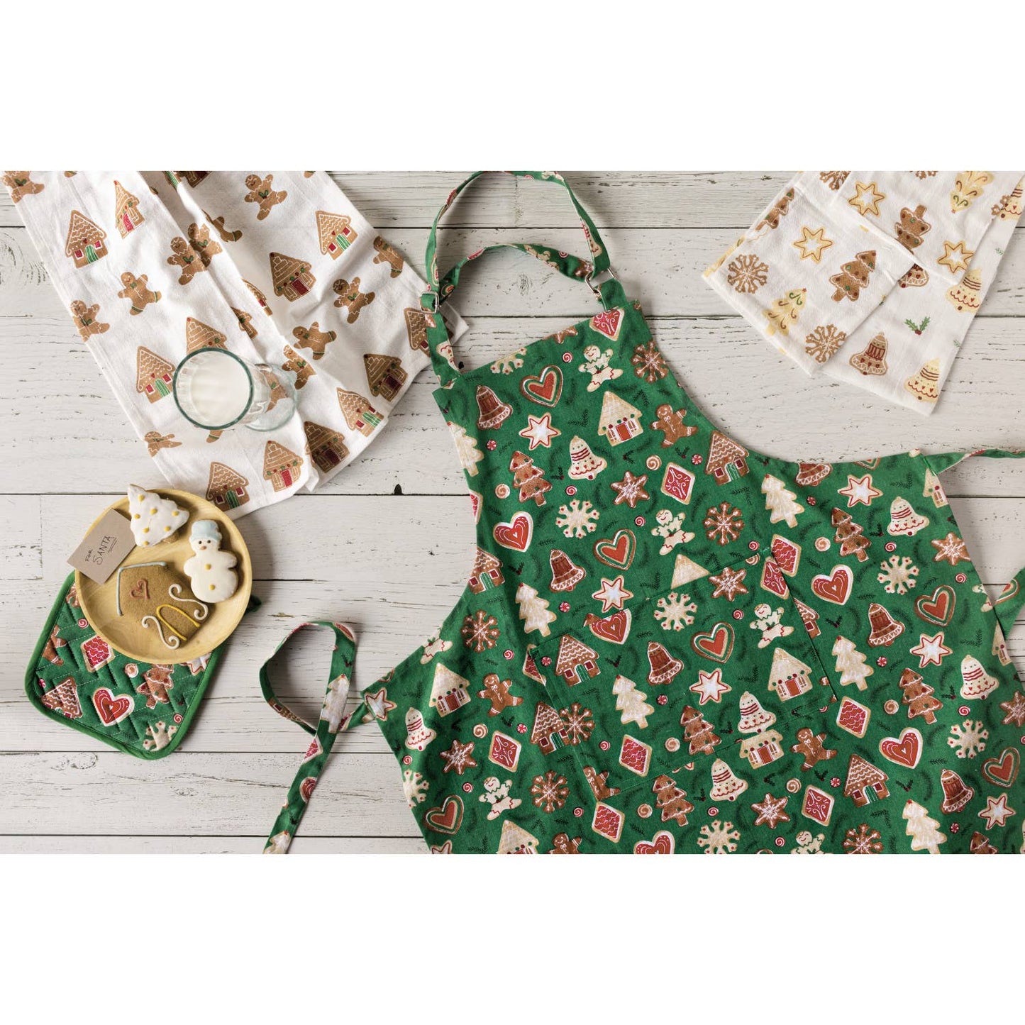 Christmas Cookies Chef Apron - Now Designs by Danica