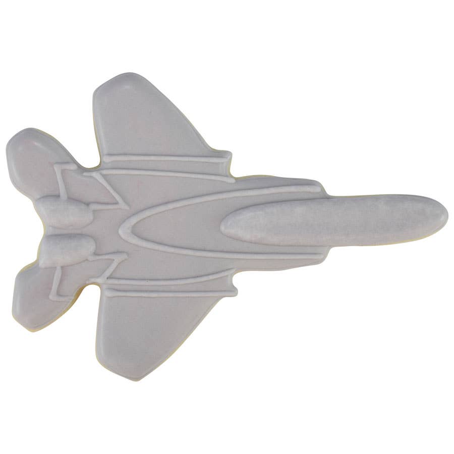 Fighter Jet Cookie Cutter (4.75")- R&M International -