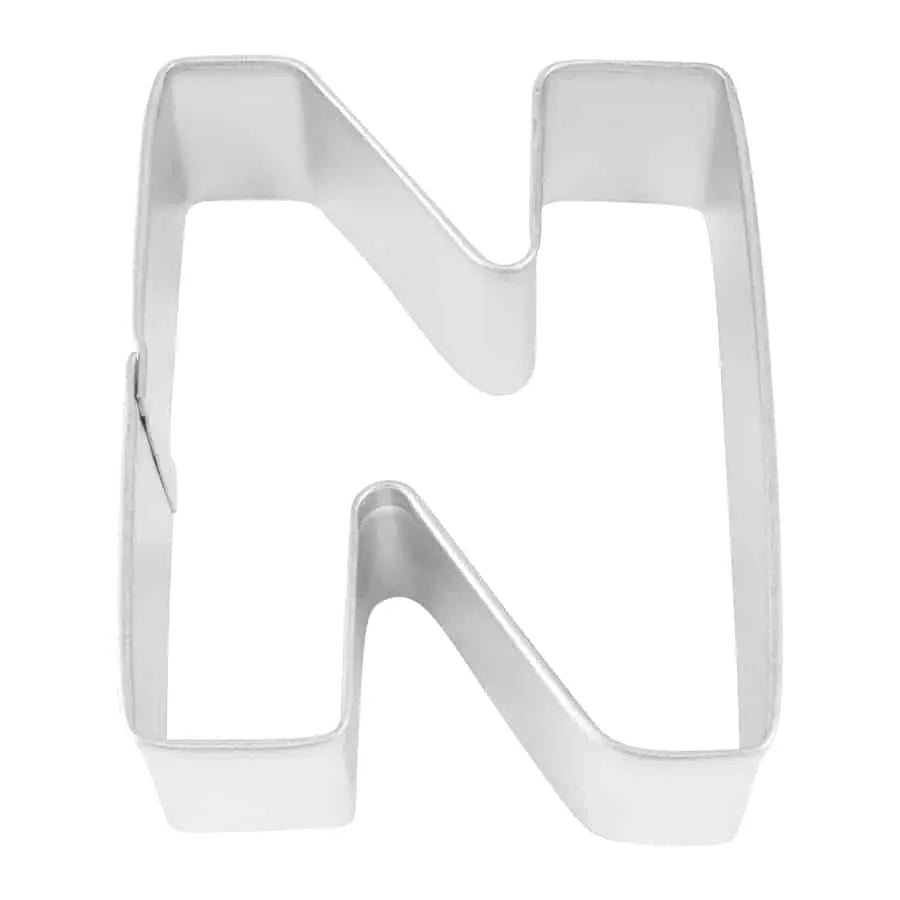 Letter N Cookie Cutter, 3"- R&M