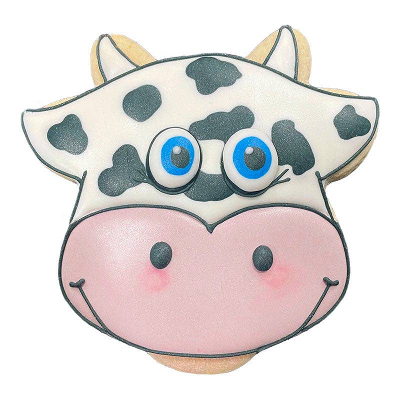 Cow Face Cookie Cutter, 4.5"- Ann Clark