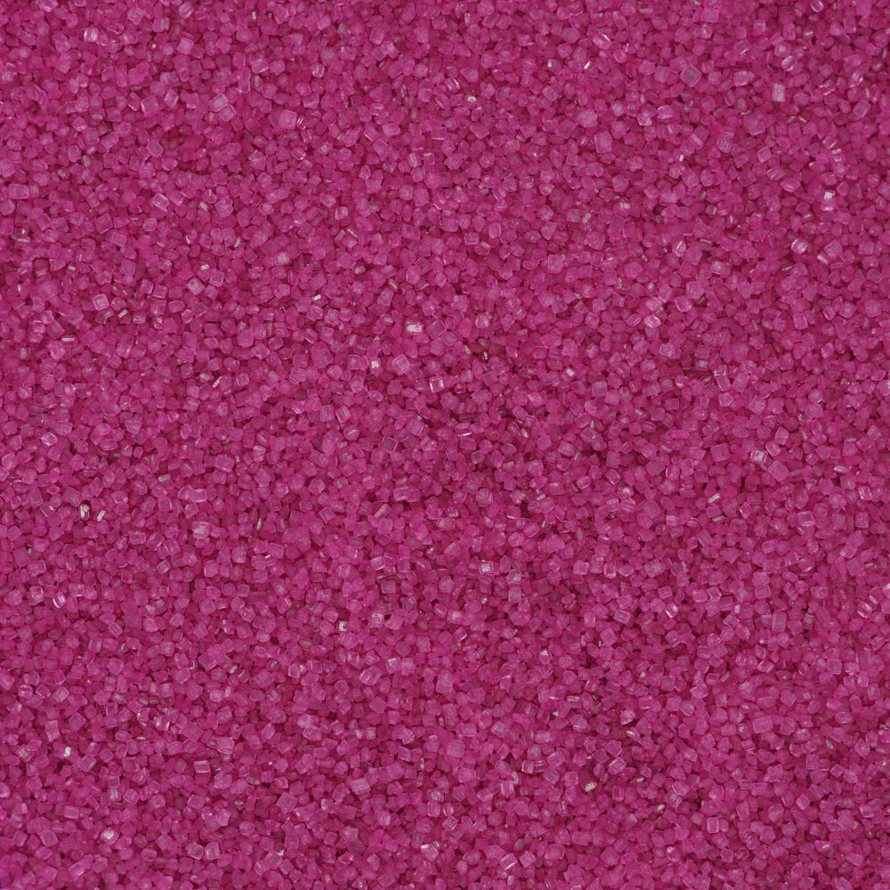 Fuchsia Sugar Crystals