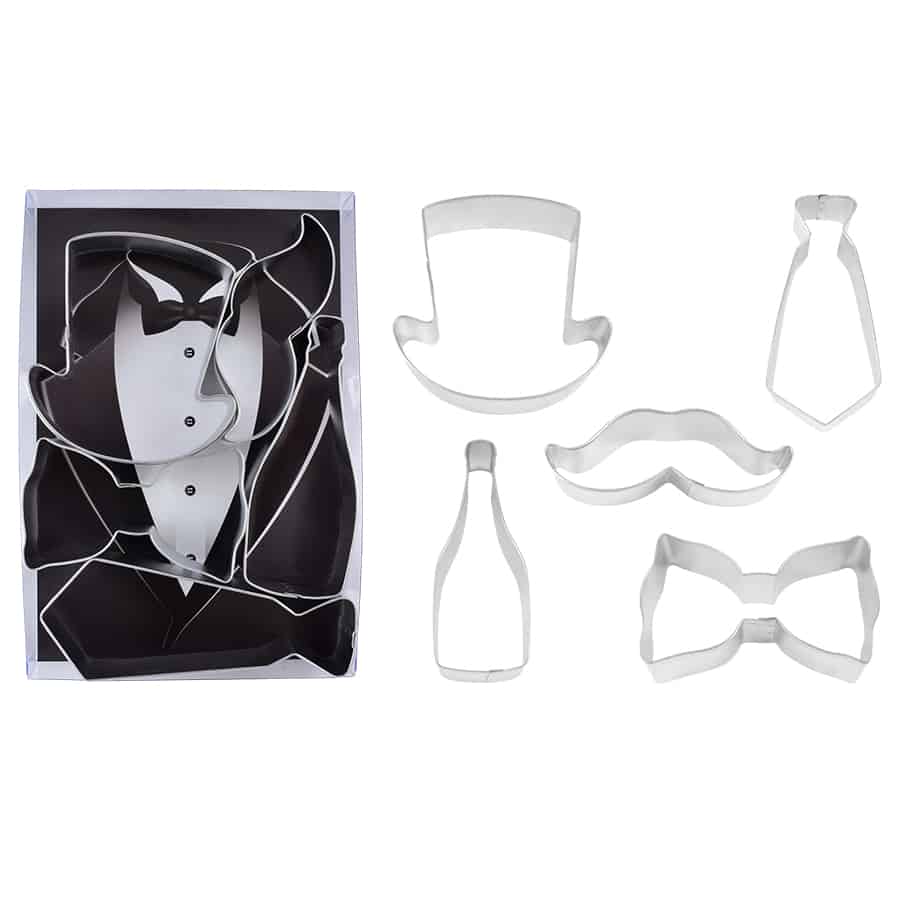Gents 5 pc Cookie Cutter Set - R&M