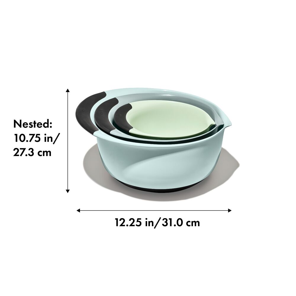 Mixing Bowl Set- nesting 1.5 qt, 3 qt, 5 qt- OXO