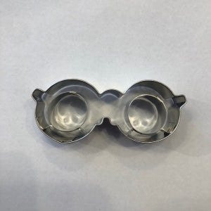 Glasses with Embossed Details Cookie Cutter, 1.25"- Stadter