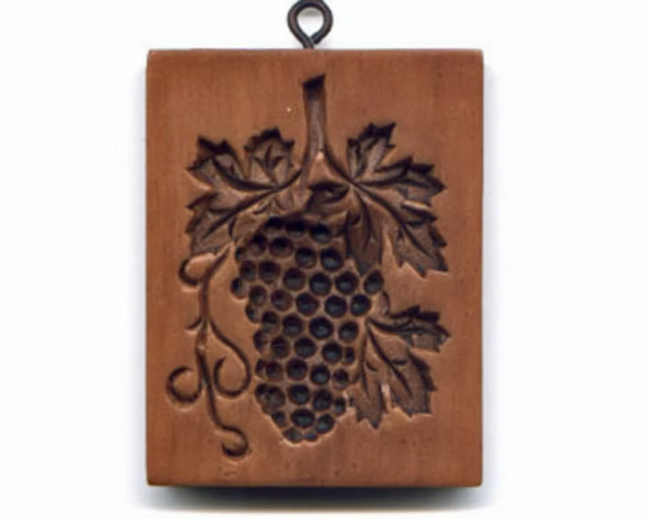 Striking Grapes Cookie Mold - House on the Hill
