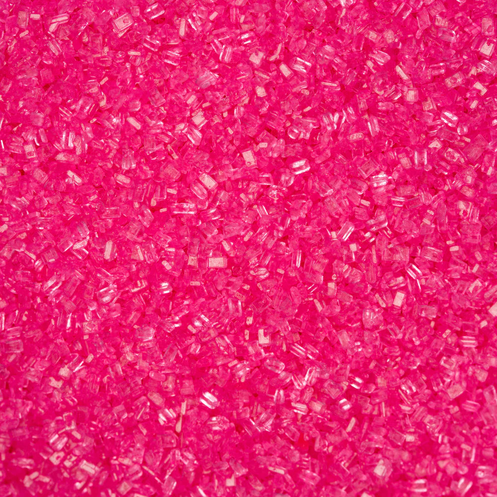 Hot Pink Sugar Crystals