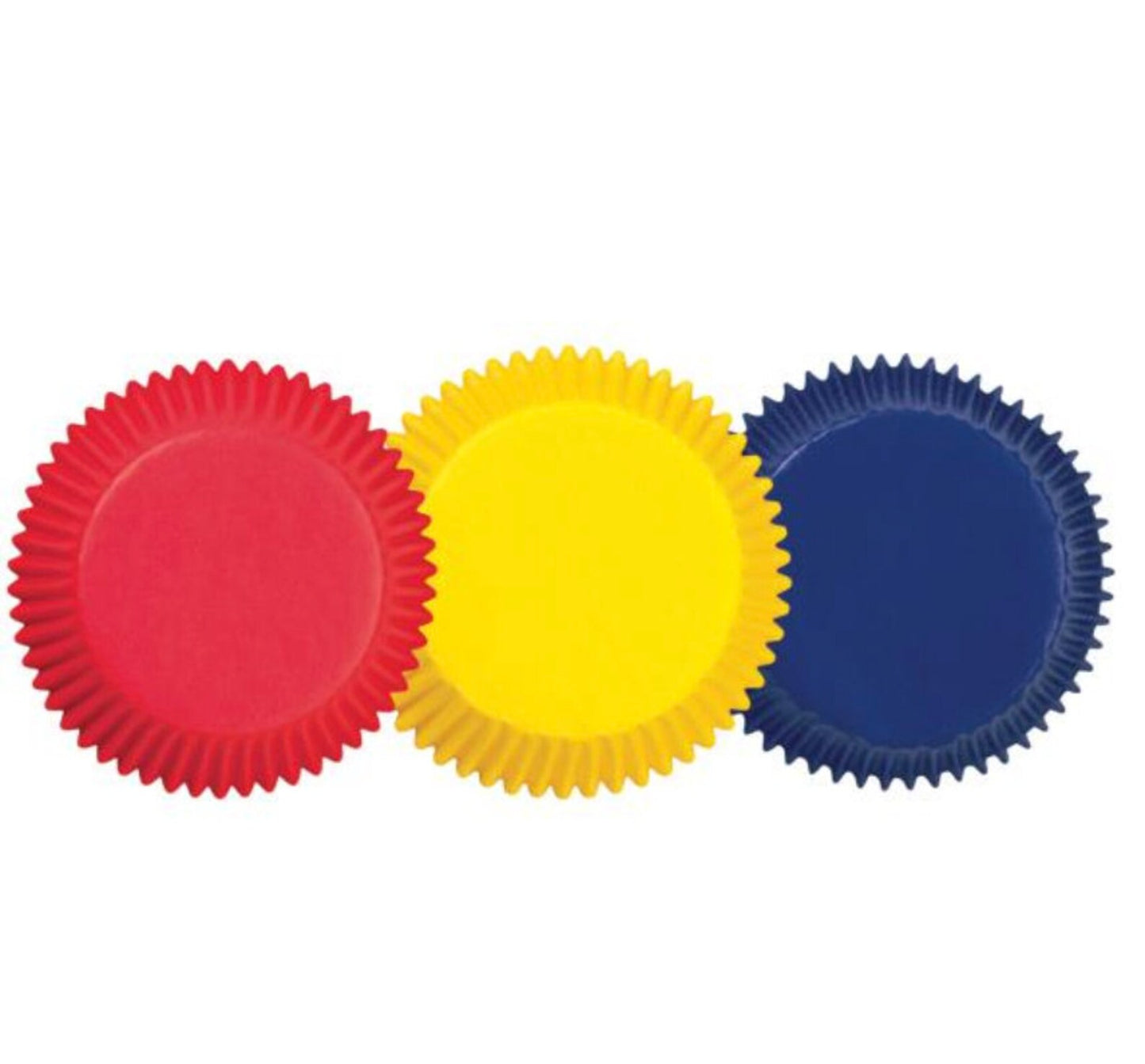 Primary Color Standard Baking Cups, 75 count- Wilton
