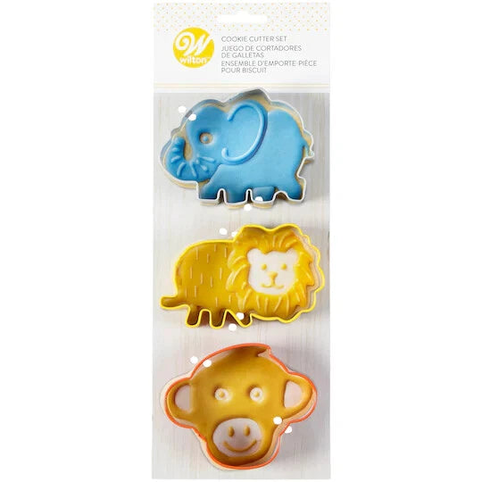 Jungle Circus 3 pc Cookie Cutter Set - Wilton