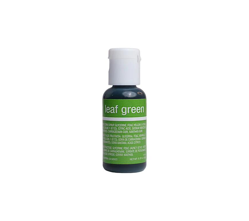 Leaf Green, .7 oz- Chefmaster Liqua-gel Food Coloring