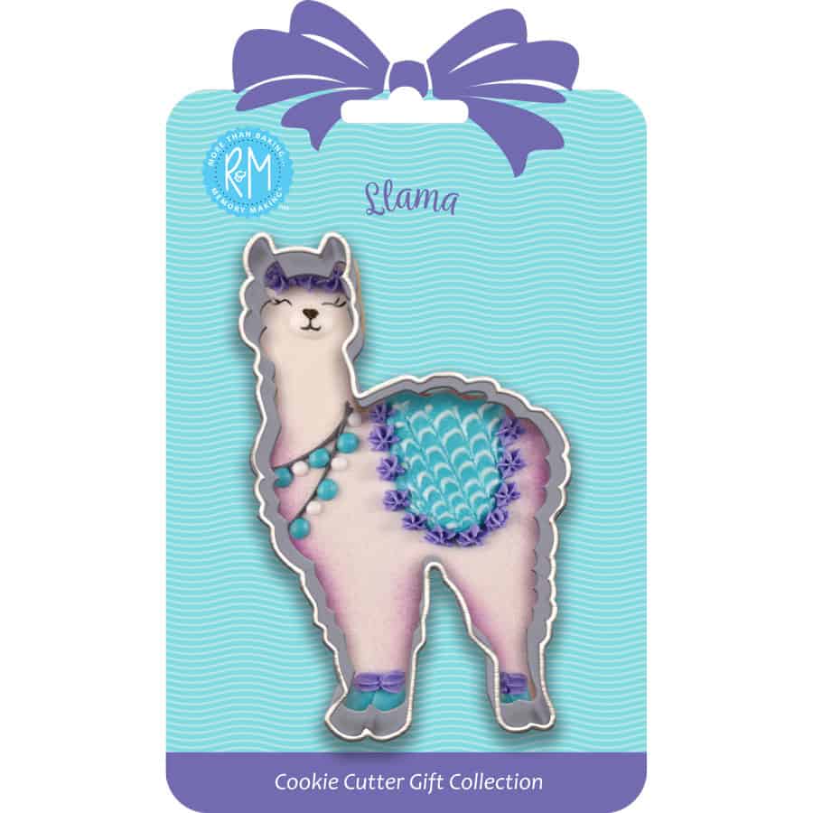 Llama 4" Carded Cookie Cutter - R&M