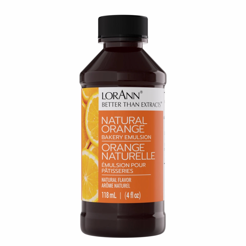 Natural Orange Bakery Emulsion- 4 fl oz