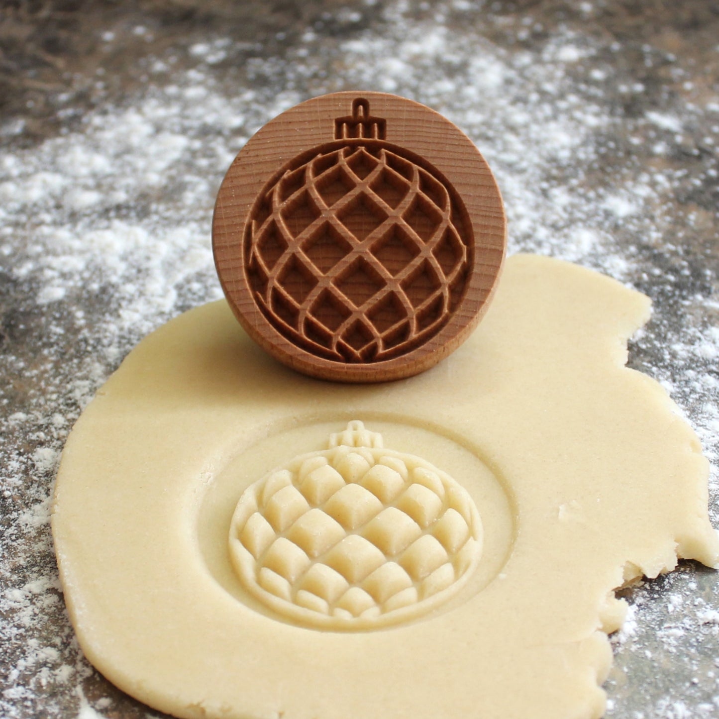 Ornament Cookie Stamp - Fun Food Tools