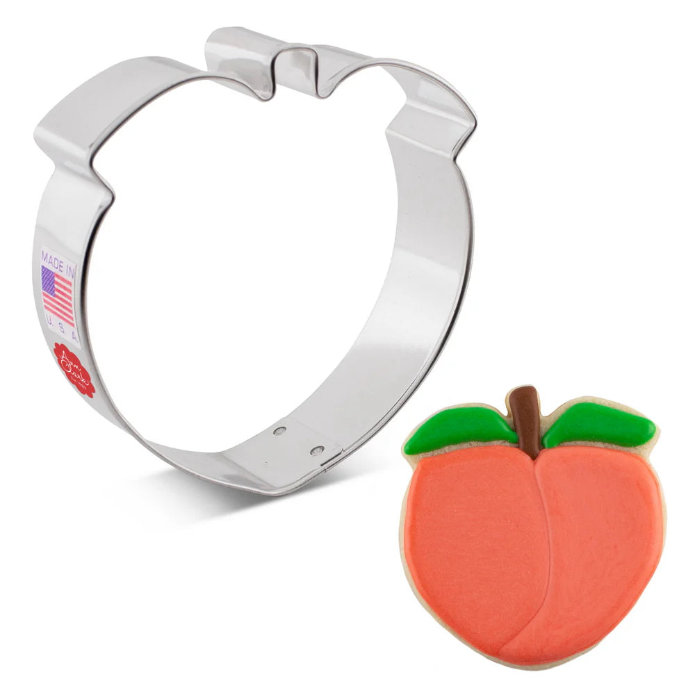 Peach Cookie Cutter, 3.25" - Ann Clark